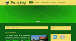 Desktop Screenshot of landhotel-biberburg.de